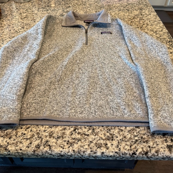 Patagonia Women's Better Sweater® 1/4-Zip Fleece Birch White - Medium - Picture 1 of 5
